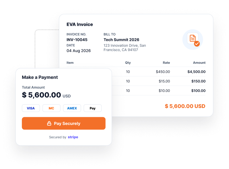 Seamless Payments & Invoicing Capabilities Across Event Registration Workflows